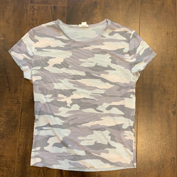 Garage Tops - Garage Camo Mesh Top